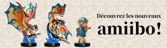 Découvrez les nouveaux amiibo !